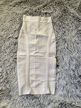 Bebe SMALL Bandage Pencil Skirt